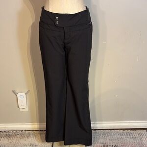 Lululemon Black Pinstripe Pants Y2K era